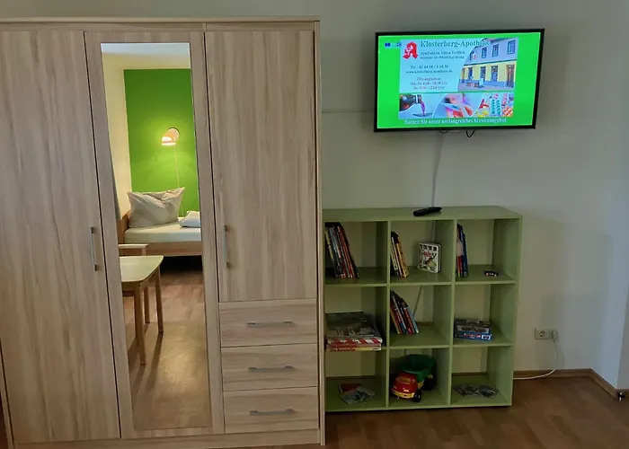 Ferienwohnung Morgensonne Am Kurpark Bad Berka - Parkplatz - Spielplatz - Wlan - 2 Schlafzimmer